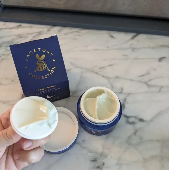 🌸 FaceTory Moon Velvet Sleeping Mask w/ Shea & Azulene NIB / NWT - Picture 3 of 16